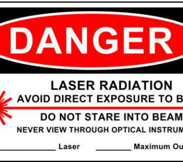 Danger lable